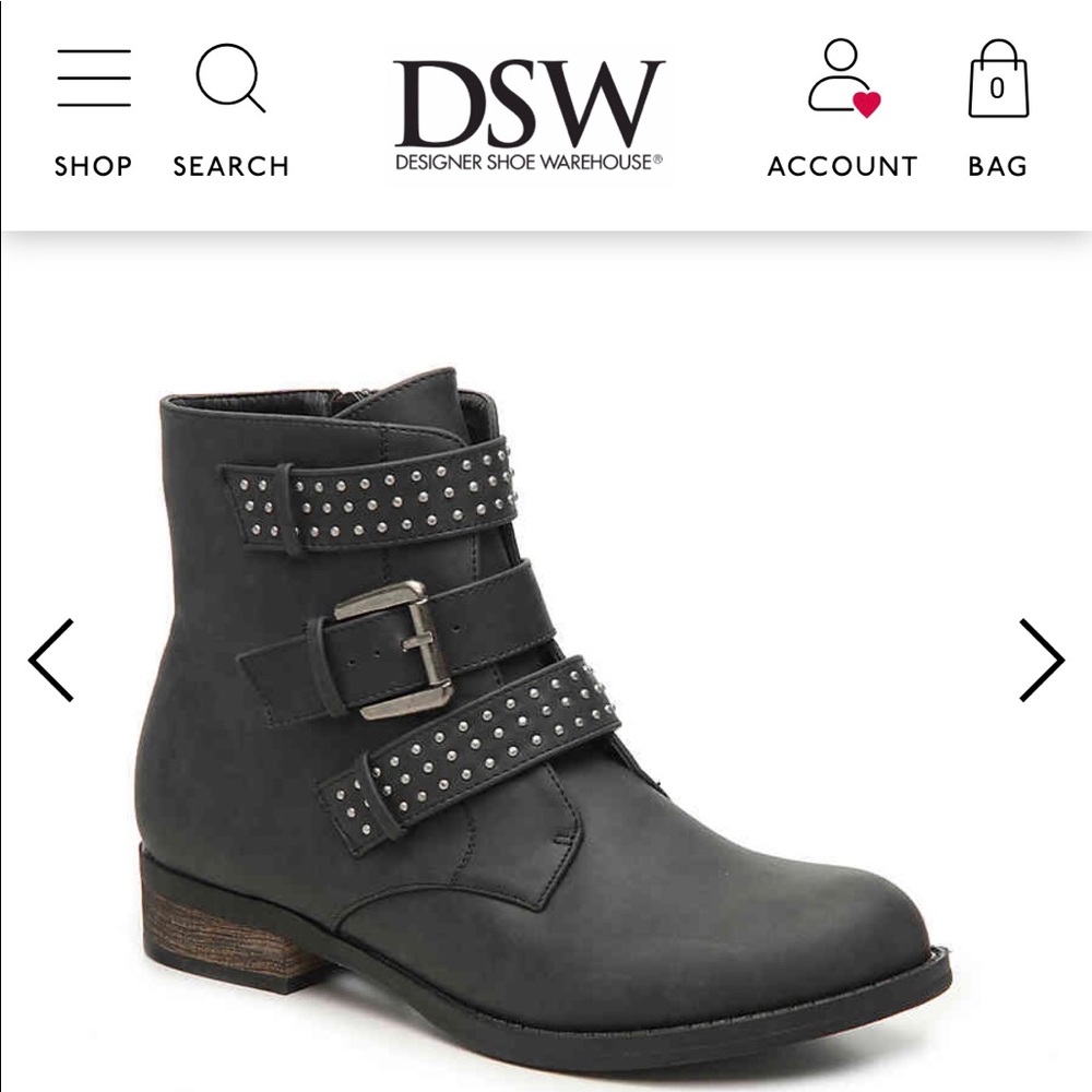 Studded Moto / Combat Boots